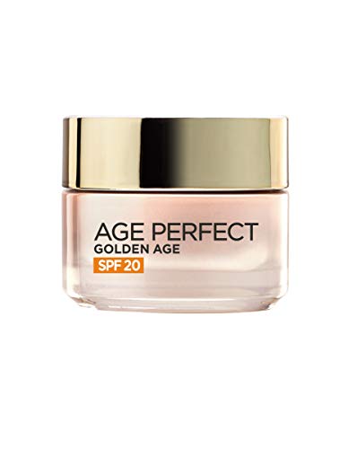 L'Óreal Paris Age Perfect Golden Age, Crema Iluminadora de Día con Protección Solar (SPF 20) - 50 ml L'Óreal Paris Age Perfect Golden Age, Crema Iluminadora de Día con Protección Solar (SPF 20) - 50 ml