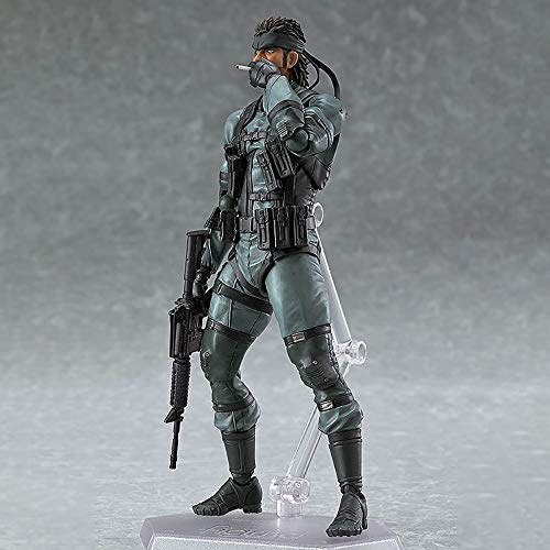 LU-Model Metal Gear Solid Snake Figma243# Figura Figuras De Acción del PVC Figura Colección Figura De Acción con Aspecto Realista para Los Muchachos De Cumpleaños Regalo De Los Niños 16CM