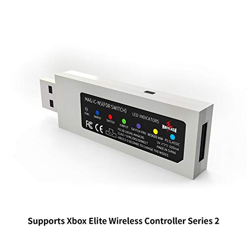 MAGIC-NS Wireless & Wired Controller Adapter Compatible con NeoGeo Mini para NINTENDO SWITCH & PC MAGIC-NS Wireless & Wired Controller Adapter Compatible con NeoGeo Mini para NINTENDO SWITCH & PC