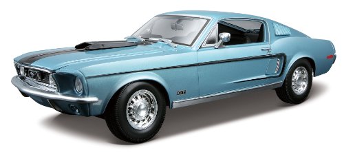 Maisto 31167, Ford Mustang GT Cobra Jet del año 1968 en Escala 1/18, Surtido: Modelos/Colores Aleatorios Maisto 31167, Ford Mustang GT Cobra Jet del año 1968 en Escala 1/18, Surtido: Modelos/Colores Aleatorios