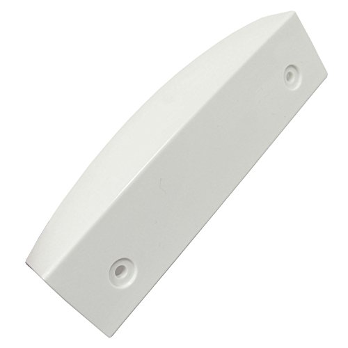 Manilla de Spares2go blanco para puerta de nevera Bosch / Congelador/refrigerador