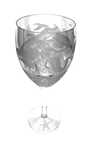 Mano grabado Luigi Bormioli Michelangelo Masterpiece copas de cristal italiano con chorro de arena (arena) tallada a mano Copas de vino de cristal grabado
