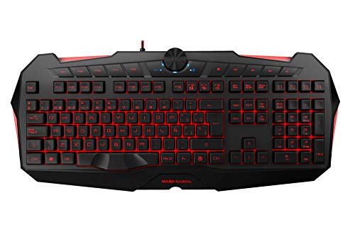 Mars Gaming MK215 - Teclado gaming de membrana (software dual, programable, 5 teclas para macros, 4 perfiles, 4 teclas multimedia, RGB 7 colores, antighosting, teclas desmontables y extras, USB) Mars Gaming MK215 - Teclado gaming de membrana (software dual, programable, 5 teclas para macros, 4 perfiles, 4 teclas multimedia, RGB 7 colores, antighosting, teclas desmontables y extras, USB)