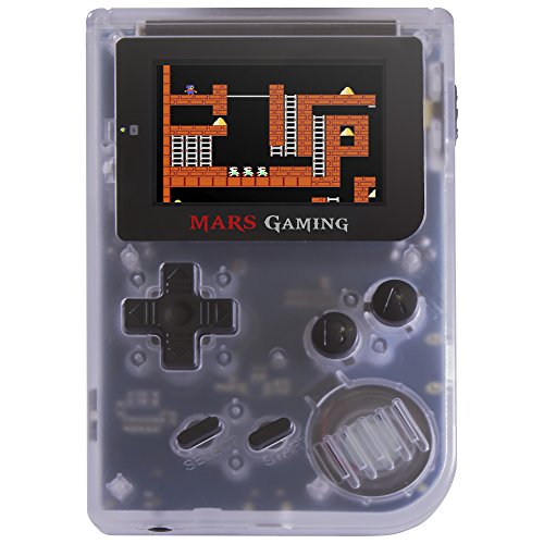 Mars Gaming MRB, Consola Retro, 151 Juegos Instalados, Micro SD, Blanco Mars Gaming MRB, Consola Retro, 151 Juegos Instalados, Micro SD, Blanco