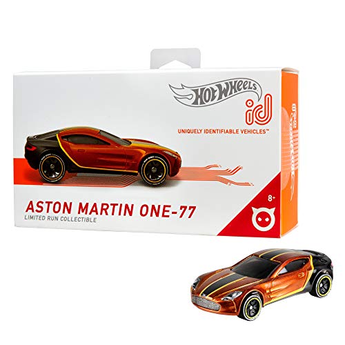 Mattel - Hot Wheels ID Vehículo de juguete,  coche Aston Martin One -77 , +8 años  ( FXB07)