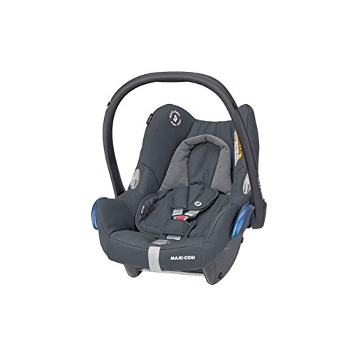 Maxi-Cosi CabrioFix Silla coche bebé, silla de auto infantil reclinable y de alta seguridad, portabebé 0 - 12 meses, 0 - 13 kg, color essential graphite Maxi-Cosi CabrioFix Silla coche bebé, silla de auto infantil reclinable y de alta seguridad, portabebé 0 - 12 meses, 0 - 13 kg, color essential graphite