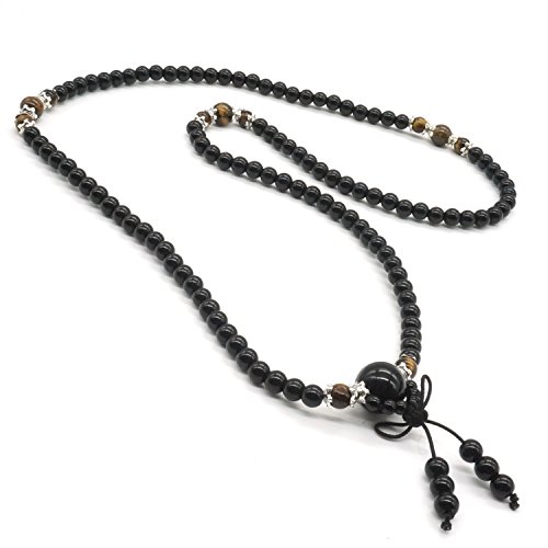 Mayting Collar Eye Hombres 108 Cuentas Pulsera 6 mm Tiger Mayting Collar Eye Hombres 108 Cuentas Pulsera 6 mm Tiger