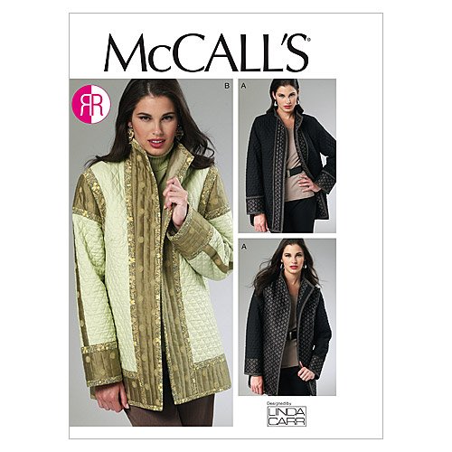 McCalls M6456 - Patrón de Costura para Confeccionar Chaqueta de Mujer (2 Modelos Diferentes) [en inglés y alemán]