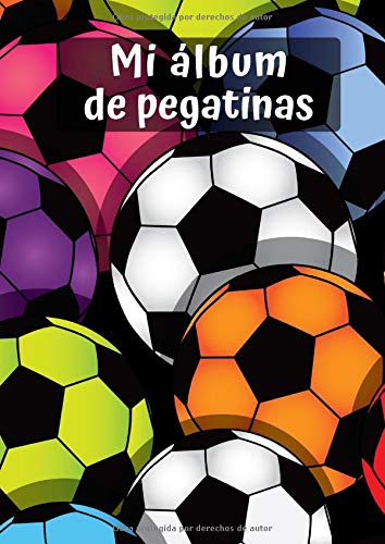 Mi álbum de pegatinas: Fútbol 4 | 30 Páginas | en Blanco | Sin Papel de Silicona | Idea de Regalo