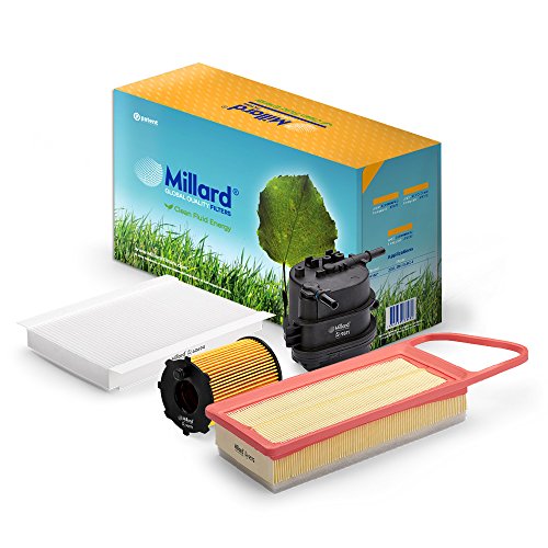 Millard Filters MZ-4127 - Kit de filtros para C2 y C3 o  1007 y 307