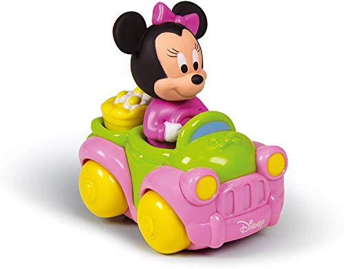 Minnie Mouse-14977 Disney Coche Flower Truck con Sonidos y melodías, Multicolor (Clementoni 149773)