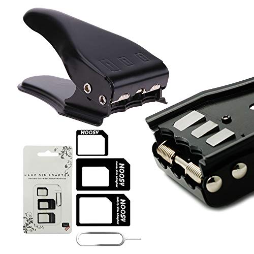 MMOBIEL Cortador Universal 3 en 1 para Tarjeta SIM estándar/Micro/Nano para Todos los simkarten de Smartphones/Tablets 3 Adaptadores SIM + 1 Aguja de expulsión para SIM MMOBIEL Cortador Universal 3 en 1 para Tarjeta SIM estándar/Micro/Nano para Todos los simkarten de Smartphones/Tablets 3 Adaptadores SIM + 1 Aguja de expulsión para SIM