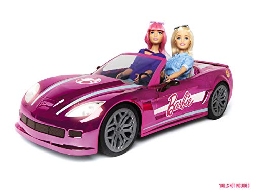 Mondo-63619 Coche R/C Barbie Dream Car, 40x17,5x12x5 cm, con Pilas y batería no incluida, Multicolor (63619)
