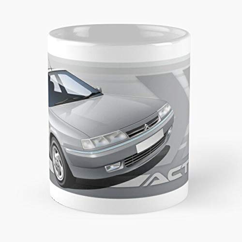 Mug Citroen Activa Illustrated Xantia Taza de café de regalo de moda superventas negra, blanca, cambia de color 11 onzas, 15 onzas para todos Mug Citroen Activa Illustrated Xantia Taza de café de regalo de moda superventas negra, blanca, cambia de color 11 onzas, 15 onzas para todos