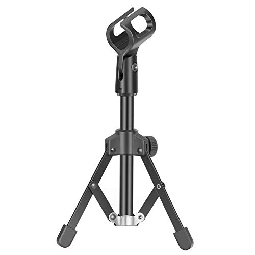 Neewer Mini Trípode Mesa Escritorio Metal Plegable para Micrófono Soporte Micrófono con Soporte para Clip Micrófono Construcción Hierro Duradero Montaje Roscado 3/8 Pulgada y 5/8 Pulgada etc. Neewer Mini Trípode Mesa Escritorio Metal Plegable para Micrófono Soporte Micrófono con Soporte para Clip Micrófono Construcción Hierro Duradero Montaje Roscado 3/8 Pulgada y 5/8 Pulgada etc.