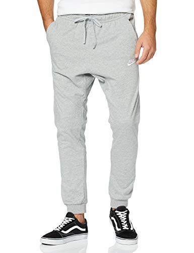 Nike M Nsw Cf Jsy Club Pantalones Hombre, Gris (Gris/Blanco), XL