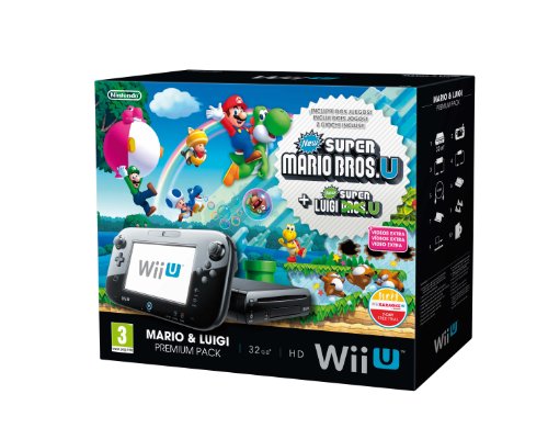 Nintendo Wii U - Consola Premium + Mario & Luigi