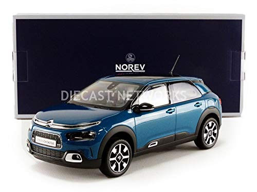 Norev NV181660 - Kit de Modelo de Cactus Citroen C4 2018, Escala 1:18, Color Azul Norev NV181660 - Kit de Modelo de Cactus Citroen C4 2018, Escala 1:18, Color Azul