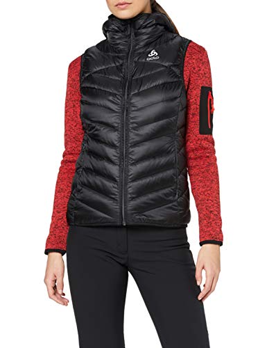 Odlo Vest Air Cocoon – Chaleco, Otoño-Invierno, Mujer, Color Negro, tamaño Large