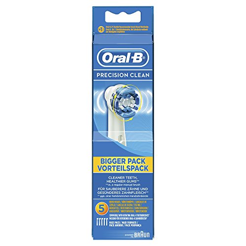 Oral-B Precision Clean - Cabezal de recambio para cepillo de dientes eléctrico, 5 unidades