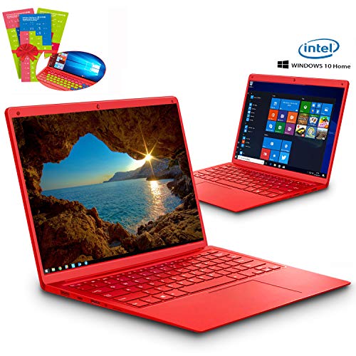 Ordenador Portatil Intel Celeron J3455 Ultrabook 14.1’IPS/HD Notebook Intel Core 6GB RAM 128GB SSD Windows 10 Home 2.3Ghz Computadora Batería 8000mAh Intel HD Graphics 500 PC Portatil (Rojo) Ordenador Portatil Intel Celeron J3455 Ultrabook 14.1’IPS/HD Notebook Intel Core 6GB RAM 128GB SSD Windows 10 Home 2.3Ghz Computadora Batería 8000mAh Intel HD Graphics 500 PC Portatil (Rojo)