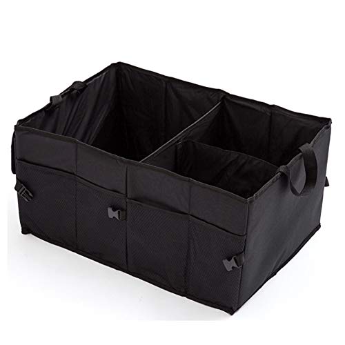 Organizador del coche Plegable caja de almacenaje, maletero del coche portátil Organizador universal plegable caja de almacenaje, Multi-compartimentos de coches Negro Caja de Estiba poner en orden, fo Organizador del coche Plegable caja de almacenaje, maletero del coche portátil Organizador universal plegable caja de almacenaje, Multi-compartimentos de coches Negro Caja de Estiba poner en orden, fo