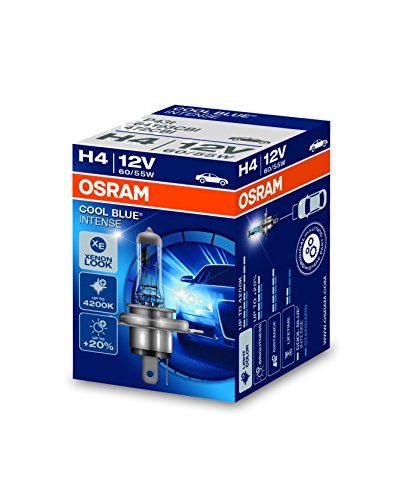 Osram 64193CBI P43t 60/55W 12V 1szt, Azulado-Blanco, COOL BLUE INTENSE Caja H4