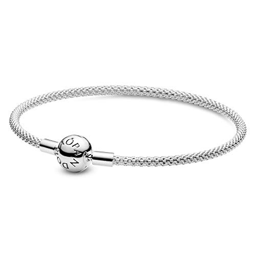 Pandora Pulsera cadena Mujer plata - 596543-19