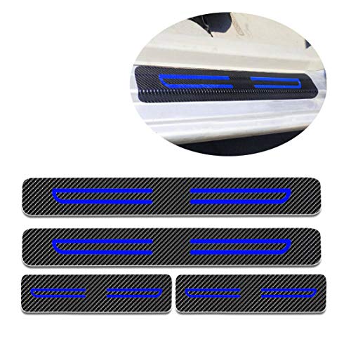 para C1 C2 C3 C4 C5 C6 Decoración Pegatina para Estribos,Protección de Pedal de umbral,Faldones Laterales Fibra de Carbono,Evitar el Desgaste 4Pieza Azul para C1 C2 C3 C4 C5 C6 Decoración Pegatina para Estribos,Protección de Pedal de umbral,Faldones Laterales Fibra de Carbono,Evitar el Desgaste 4Pieza Azul