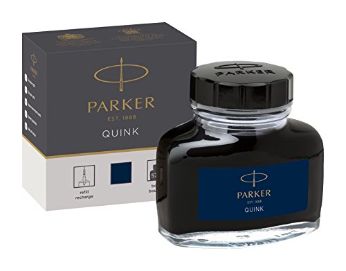 Parker 723531 - Tintero, color azul y negro