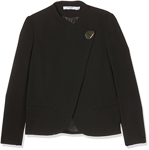 Pedro del Hierro Chaqueta Cruzada Boton, Black, 40 para Mujer Pedro del Hierro Chaqueta Cruzada Boton, Black, 40 para Mujer