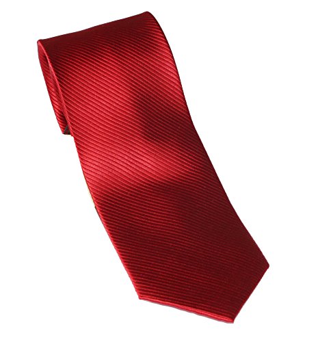 Pietro Baldini - Corbatas fabricadas artesanalmente con elegante structura - Corbata Pietro Baldini 100% seda natural (Rojo)