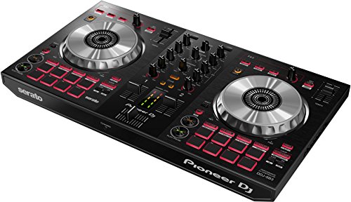Pioneer DJ - Controlador de DJ de 2 canales para Serato DJ Lite – Mixer – Accesorio para DJ – Pad Scratch - Dos platillos de aluminio grandes