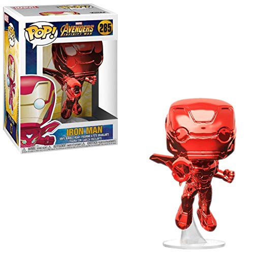 Pop! Avengers Infinity War - Figura Iron Man Red Chrome Exclusive (34263)