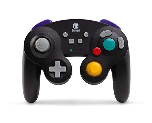 PowerA - Mando inalámbrico, Estilo GameCube Plateado (Nintendo Switch)