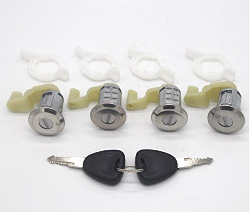 Pro-Plip - Kit de cerradura de 4 barras para Renault Megane Scenic Clio 2 Master Thalia Opel Movano 7701472806 + 2 llaves