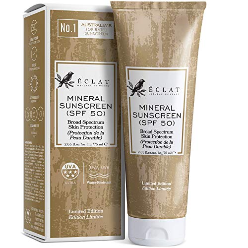 Protección Solar Mineral SPF 50 Eclat – Loción Solar Natural SPF 50 con Protección Solar Antiedad Antioxidantes Fórmula Calmante y Transpirable para Pieles Sensibles en una Crema Solar SPF 50 Protección Solar Mineral SPF 50 Eclat – Loción Solar Natural SPF 50 con Protección Solar Antiedad Antioxidantes Fórmula Calmante y Transpirable para Pieles Sensibles en una Crema Solar SPF 50