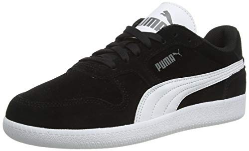 PUMA ICRA Trainer SD, Zapatillas Unisex-Adulto, Negro (Black/White), 42 EU