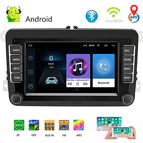 Radio de Coche 2 DIN 7"Android 8.1 Reproductor Multimedia de Coche Estéreo de Coche WiFi Navegación GPS Autoradio para Skoda V/W Passat B6 Polo Golf Radio de Coche 2 DIN 7"Android 8.1 Reproductor Multimedia de Coche Estéreo de Coche WiFi Navegación GPS Autoradio para Skoda V/W Passat B6 Polo Golf