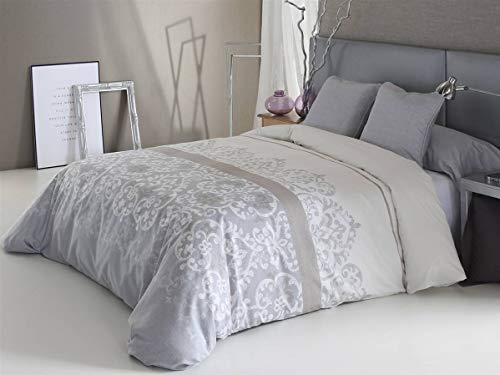 Reig Marti - Funda nórdica Austen Cama 150 - Gris C08 Reig Marti - Funda nórdica Austen Cama 150 - Gris C08