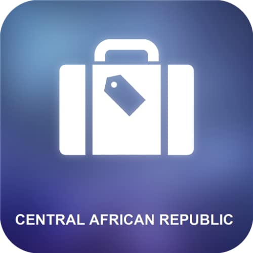República Centroafricana Mapa