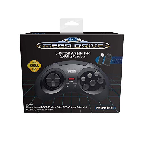 Retro - Bit SEGA Saturn USB Pad Gris Retro - Bit SEGA Saturn USB Pad Gris
