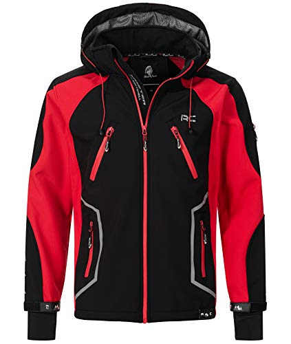 Rock Creek H-230 - Chaqueta Softshell para Hombre Negro M Rock Creek H-230 - Chaqueta Softshell para Hombre Negro M