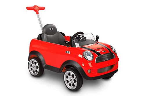 Rollplay Mini Cooper Push Car, Pedal, Rojo, Color (42516)
