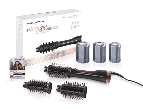 Rowenta CF9620F0 Ultimate Experience - Cepillo moldeador de aire profesional con programas, cerdas naturales, rotación y rejilla trasera extraíble Rowenta CF9620F0 Ultimate Experience - Cepillo moldeador de aire profesional con programas, cerdas naturales, rotación y rejilla trasera extraíble
