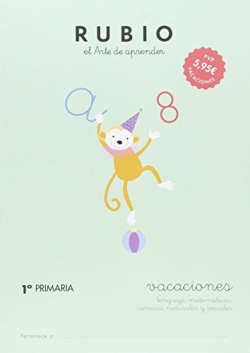 RUBIO VACACIONES - 1º PRIMARIA - 9788415971610 (Vacaciones RUBIO)