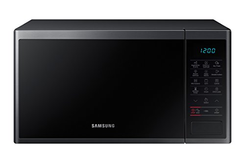 Samsung MG23J5133AG/EC - Microondas con Grill, 800 W/ 1100 W, 23 Litros, Interior Cerámica Enamel, Color Negro Grafito, 330 x 211 x 324 mm (ancho, al to, fondo) Samsung MG23J5133AG/EC - Microondas con Grill, 800 W/ 1100 W, 23 Litros, Interior Cerámica Enamel, Color Negro Grafito, 330 x 211 x 324 mm (ancho, al to, fondo)