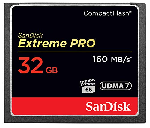 SanDisk Extreme Pro 32 GB SDCFXPS-032G-X46 Extreme Pro 160MB/s CompactFlash Card SanDisk Extreme Pro 32 GB SDCFXPS-032G-X46 Extreme Pro 160MB/s CompactFlash Card