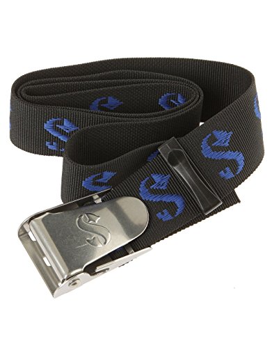 SCUBAPRO - Nylon Belt with Stainless Steel Buckle, Color Black, Talla One Size