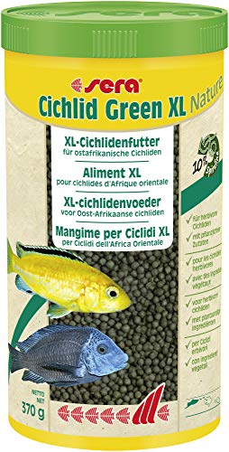 sera Cichlid Green XL Nature Alimento para acuarios - 370 g/ 1000 ml